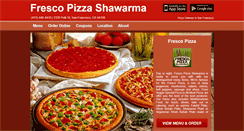 Desktop Screenshot of frescopizzashawarma.com